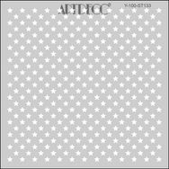 Artdeco 133 Yıldızlar 30x30 cm Stencil Şablon