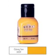 Artdeco 25ml Güneş Sarı Akrilik Boya