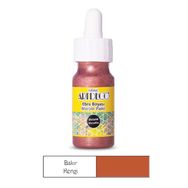 Artdeco 30 ml Bakır Metalik Ebru Boyası