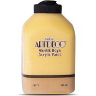 Artdeco 3032 500 ml Kanarya Sarısı - Sarı Akrilik Ahşap Boyası
