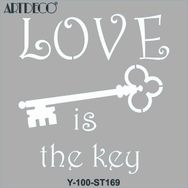 Artdeco 30x30 cm Anahtarlar 169 Stencil