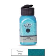Artdeco 3730 Turkuaz 75 ml Metalik Akrilik boya