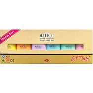 Artdeco 75 ml 6’lı Pastel Renkler Akrilik Boya