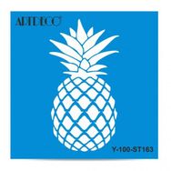 Artdeco Ananas 163 30x30 cm Stencil
