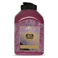 Artdeco Gold Multi Surface Saten 500ml 230 Antik Kırmızı Akrilik Boya