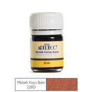 Artdeco Metalik Koyu Bakır 228D 25 ml Kumaş Boyası