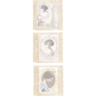 Artebella 10x25 cm 6168K Koyu Zemin Mixart Kolay Transfer
