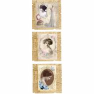 Artebella 10x25 cm 6168V Açık Zemin Mixart Kolay Transfer