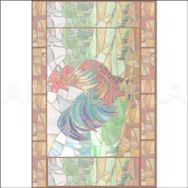Artebella 1574K Koyu Zemin 23x34 cm Mozaik Kolay Transfer
