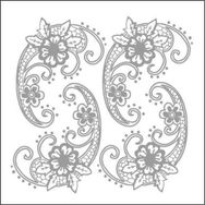 Artebella 16x16 cm 7304S Silver Transfer