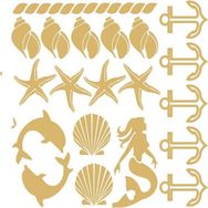 Artebella 16x16 cm 7328G Gold Transfer