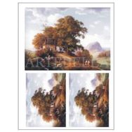 Artebella 17x24 cm Açık Zemin 1292V Küçük Kolay Transfer