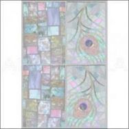 Artebella 23x34 cm 1573K Koyu Zemin Mozaik Kolay Transfer