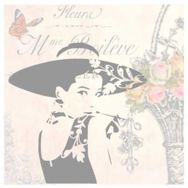 Artebella 25x25 cm 6063K Koyu Zemin Mixart Kolay Transfer