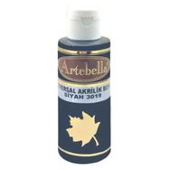 Artebella 3019 Siyah 130 cc Akrilik Opak Boya