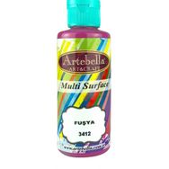 Artebella 3412130 Fuşya 130 cc Multi Surface Boya