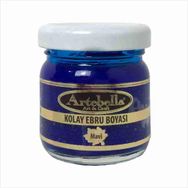 Artebella 3607 Mavi Kolay 40cc Ebru Boyası