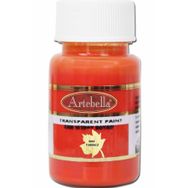 Artebella 50 cc Turuncu Transparan Cam Vitray Boyası