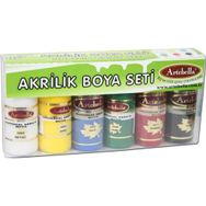 Artebella 6x30 cc 2 Akrilik Boya Seti