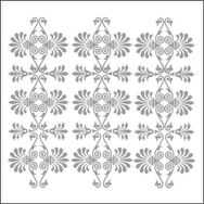Artebella 7307 16x16 cm Silver Kolay Transfer