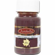 Artebella 881150 Kahverengi 50 ml Transparan Cam Vitray Boyası