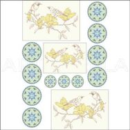Artebella 945K 23x34 cm Koyu Zemin Soft Kolay Transfer