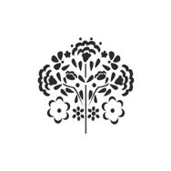 Artebella A-11 20X20 cm Stencil