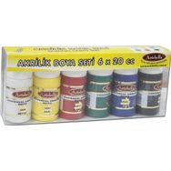 Artebella ABS300020 Artebella Unıversal Akrilik Boya 6'lı Set-03 20 cc