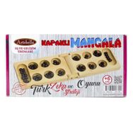 Artebella Ahşap Kapaklı Mangala Oyunu
