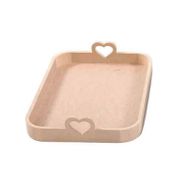 Artebella ATP063 45X33X8.5 cm Ahşap Mdf Tepsi