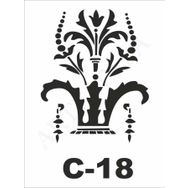 Artebella C-18 15X20 cm Stencil