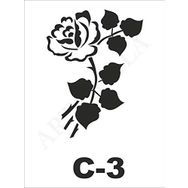 Artebella C-3 15X20 cm Stencil