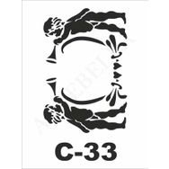 Artebella C-33 15X20 cm Stencil