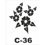 Artebella C-36 15X20 cm Stencil