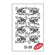 Artebella D-39 20X30 cm Stencil