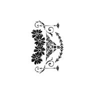 Artebella D-7 20X30 cm Stencil