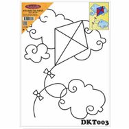 Artebella DKT003 25x35 cm Desenli Tuval Kompozit Boyama