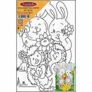 Artebella DKT055 20x30 cm Desenli Tuval Kompozit Boyama
