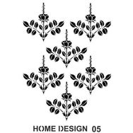 Artebella HDS05 35x50 cm Home Design Stencil