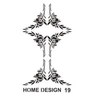 Artebella HDS19 35x50 cm Home Design Stencil