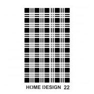 Artebella HDS22 35x50 cm Home Desingn Stencil
