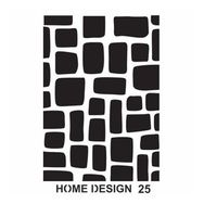 Artebella HDS25 35x50 cm Home Design Stencil