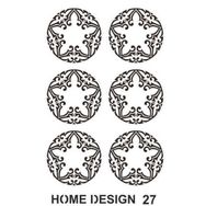Artebella HDS27 35x50 cm Home Design Stencil