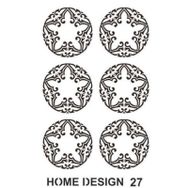 Artebella HDS27 35x50 cm Home Desingn Stencil