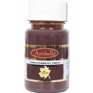 Artebella Kahverengi 50 ml Transparan Cam Vitray Boyası