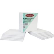 Artebella Preslenmiş 10x10 cm 12'li Set Kompozit Plaka