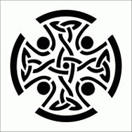Artekil Celtic 3 Tencil 30x30 Cm Fayans Duvar Mobilya Stencil Boyama Şablonu