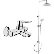Artema 3C Duş Sistemi A45786 + Solid S Banyo Bataryası Set