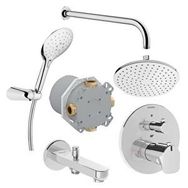 Artema A49279 Root Round Krom Ankastre Duş Seti