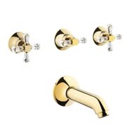 Artema Juno Swarovski Altın A4166723 Ankastre Banyo Bataryası